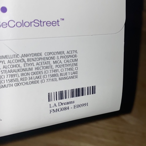 “LA Dreams” Color Street, Retired, 100% Nail Polish Strips - Picture 5 of 5
